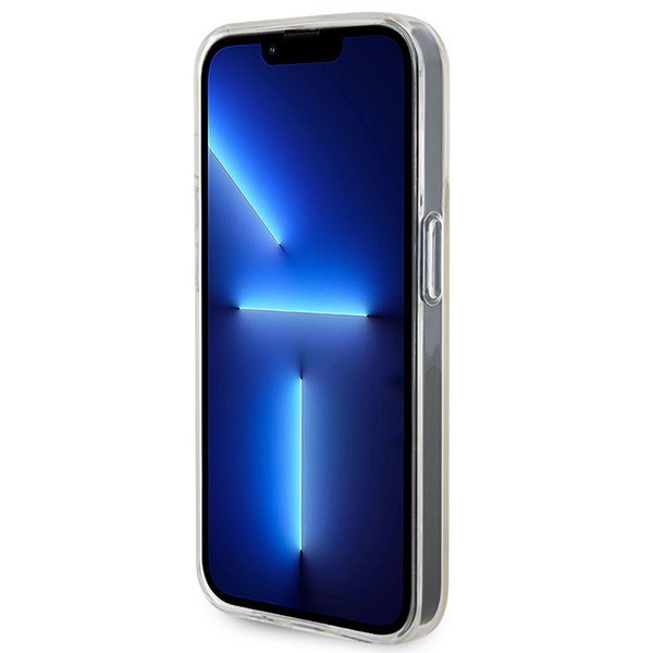 Guess GUHCP15XHDECMP iPhone 15 Pro Max 6.7&quot; różowy/pink hardcase IML Faceted Mirror Disco Iridescent
