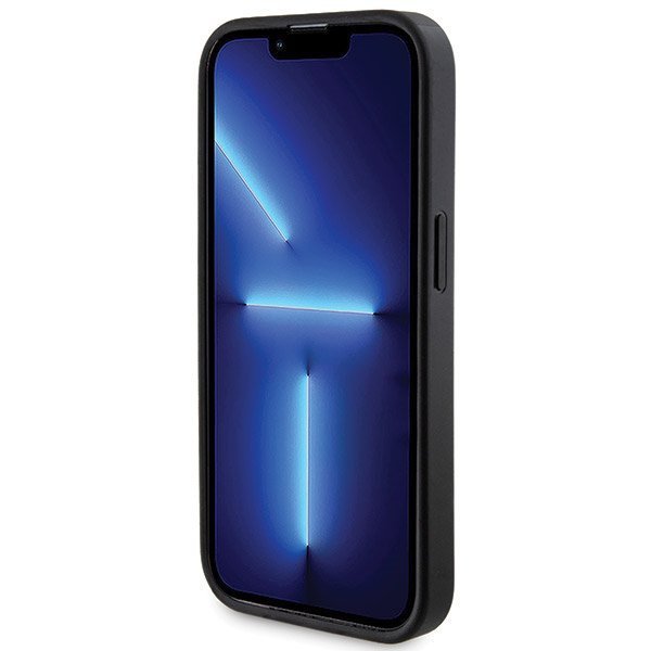 Zestaw Guess GUBPM5P14X4GEMGK iPhone14 Pro Max 6.7&quot; hardcase + Powerbank 5000mAh MagSafe czarny/black 4G Metal Logo