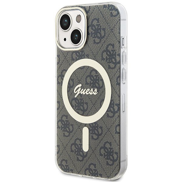 Guess GUHMP15MH4STW iPhone 15 Plus / 14 Plus 6.7&quot; brązowy/brown hardcase IML 4G MagSafe