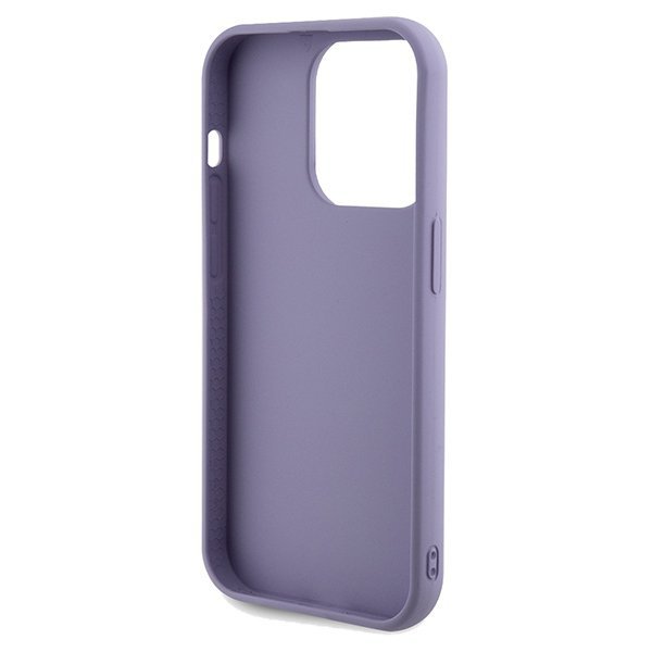 Guess GUHCP14XPSFDGSU iPhone 14 Pro Max 6.7&quot; fioletowy/purple hardcase Sequin Script Metal