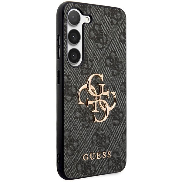 Guess GUHCS23FE4GMGGR S23 FE S711szary/grey hardcase 4G Big Metal Logo