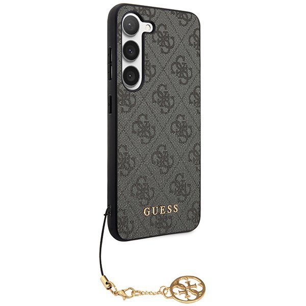 Guess GUHCS24SGF4GGR S24 S921 czarny/black hardcase 4G Charms Collection