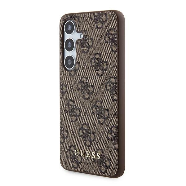 Guess GUOHCSA35G4GFBR A35 A356brązowy/brown hardcase 4G Metal Gold Logo