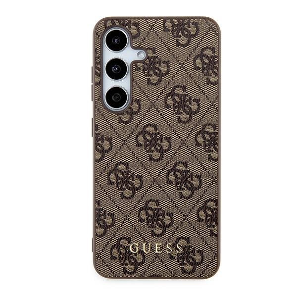 Guess GUOHCSA35G4GFBR A35 A356brązowy/brown hardcase 4G Metal Gold Logo
