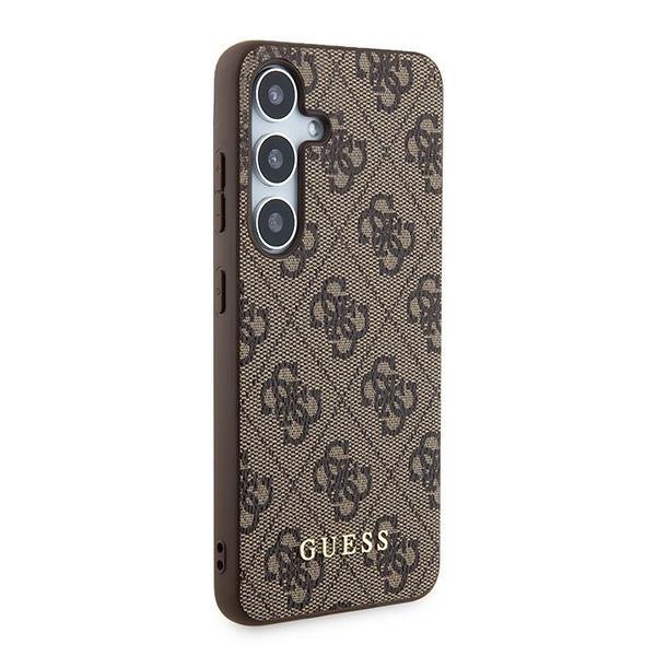 Guess GUOHCSA35G4GFBR A35 A356brązowy/brown hardcase 4G Metal Gold Logo