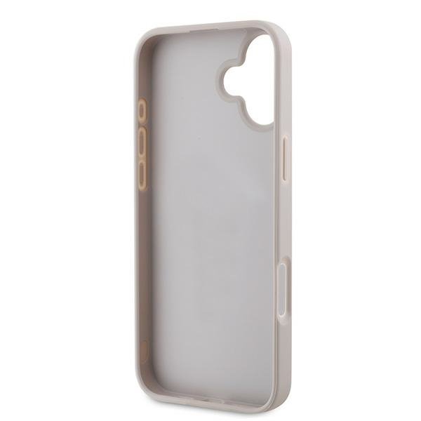 Guess GUHCP16MG4GLPI iPhone 16 Plus 6.7&quot;różowy/pink hardcase 4G Bottom Stripe