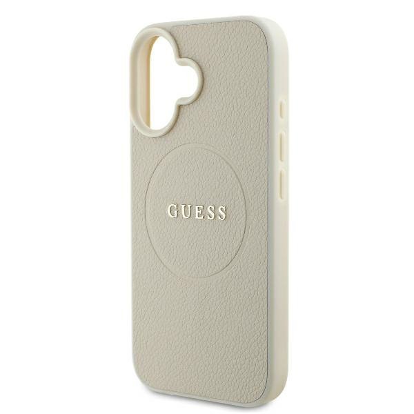 Guess GUHMP16SPGHSMME iPhone 166.1&quot; beżowy/beige hardcase Grained Ring MagSafe