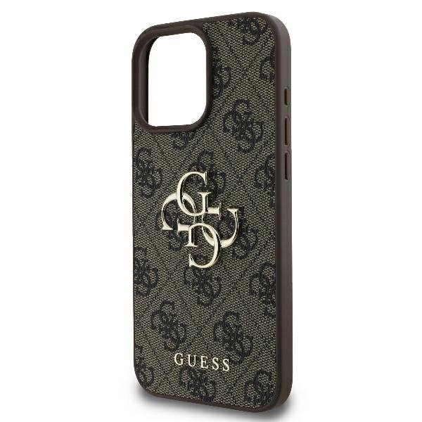 Guess GUHCP16X4GMGBR iPhone 16 Pro Max 6.9&quot; brązowy/brown hardcase 4G Big Logo
