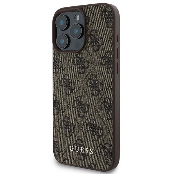 Guess GUHCP16XG4GFBR iPhone 16 Pro Max6.9&quot; brązowy/brown hard case 4G Classic