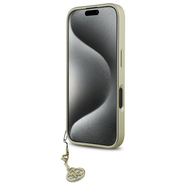 Guess GUHCP16SGF4GGR iPhone 16 6.1&quot;      czarny/black hardcase 4G Charms Collection