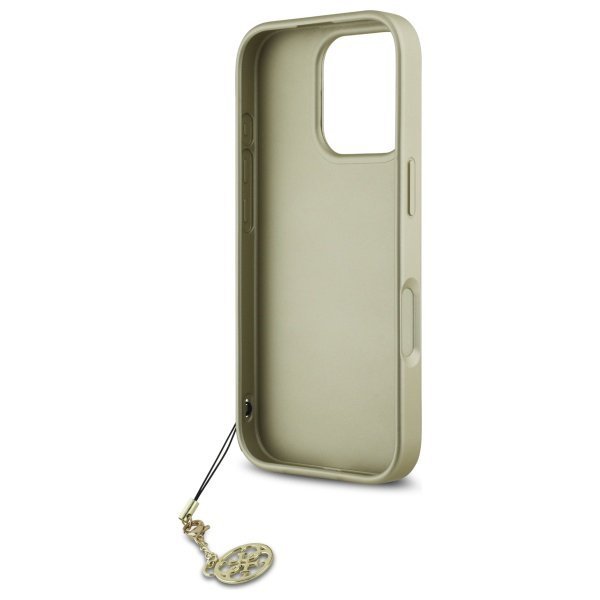 Guess GUHCP16XGF4GGR iPhone 16 Pro Max   6.9&quot; czarny/black hardcase 4G Charms Collection