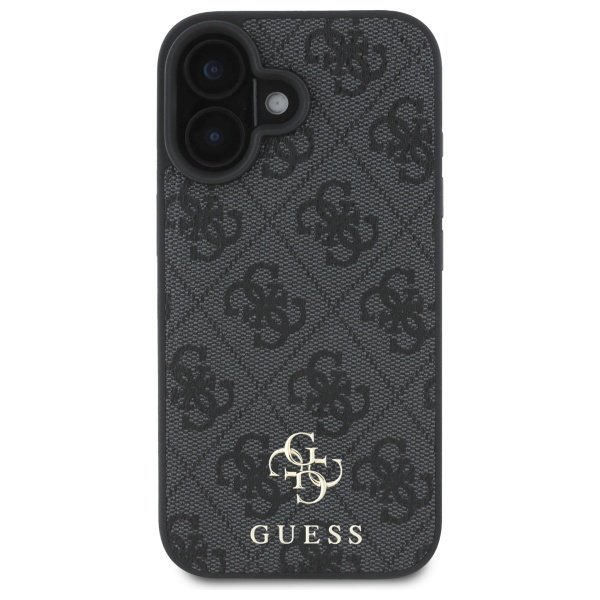 Guess GUHMP16SP4SM4MK iPhone 16 6.1&quot;     czarny/black hardcase 4G Small Classic MagSafe