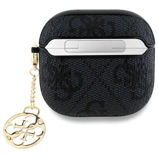 Guess GUA4G4GSMK AirPods 4 cover         czarny/black 4G Charm Collection