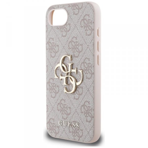 Etui Guess 4G Big Logo do iPhone 16e     różowy