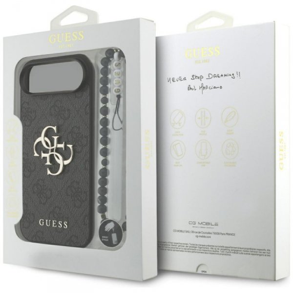 Etui Guess 4G Strap 4G Classic Logo do   iPhone Air czarny