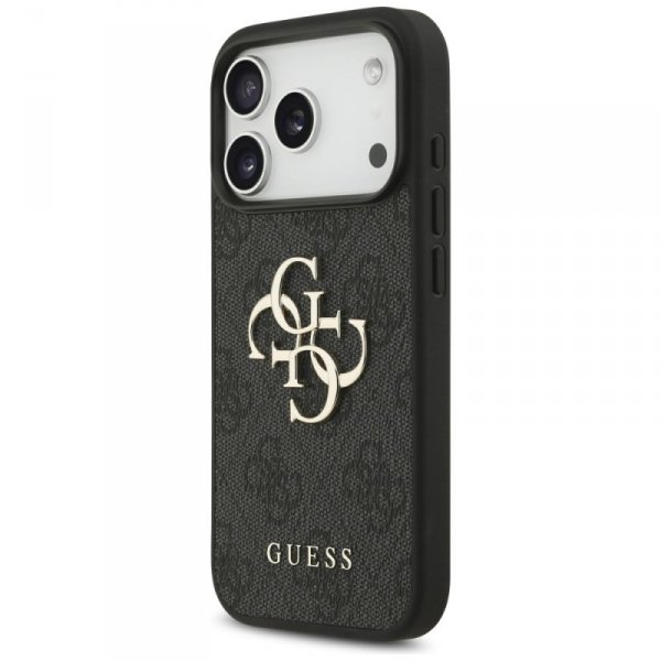 Etui Guess 4G Big Logo do iPhone 17 Pro  czarny