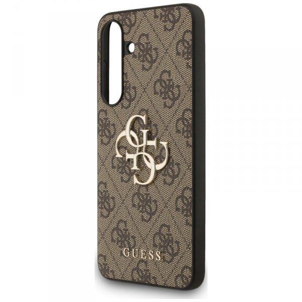 Etui Guess Big 4G Classic Logo do        Samsung Galaxy S25 FE brązowy