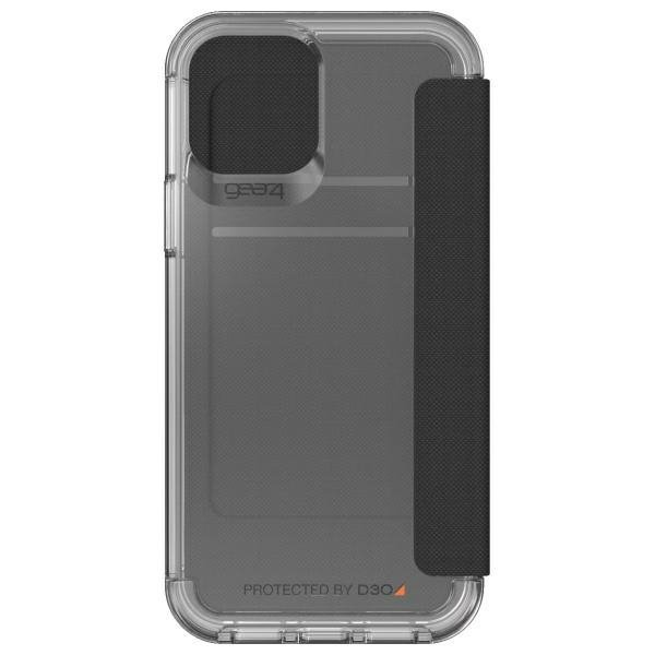 Etui Gear4 D3O Wembley Flip Wallet do    iPhone 12 / 12 Pro przezroczysty/clear