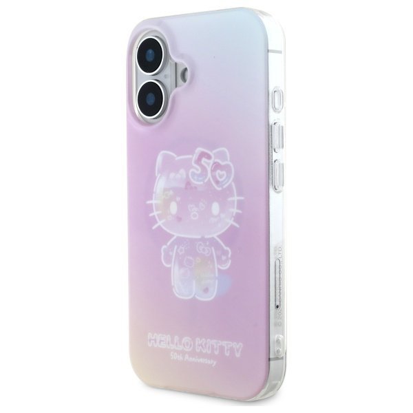 Hello Kitty HKHMP16SH50AP iPhone 166.1&quot; różowy/pink hardcase IML 50TH Anniversary Magsafe