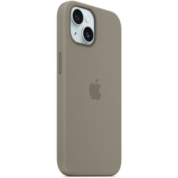 Etui Apple MT133ZM/A iPhone 15 Plus / 14Plus 6.7&quot; MagSafe popielaty brąz/clay Silicone Case