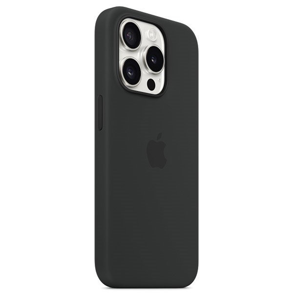 Etui Apple MT1M3ZM/A iPhone 15 Pro Max 6.7&quot; MagSafe czarny/black Silicone Case