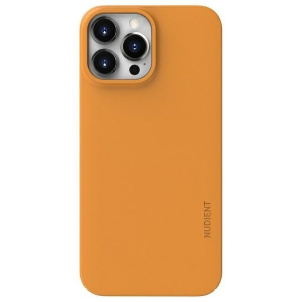 Etui Nudient Thin MagSafe do iPhone 13   Pro Max żółty/yellow