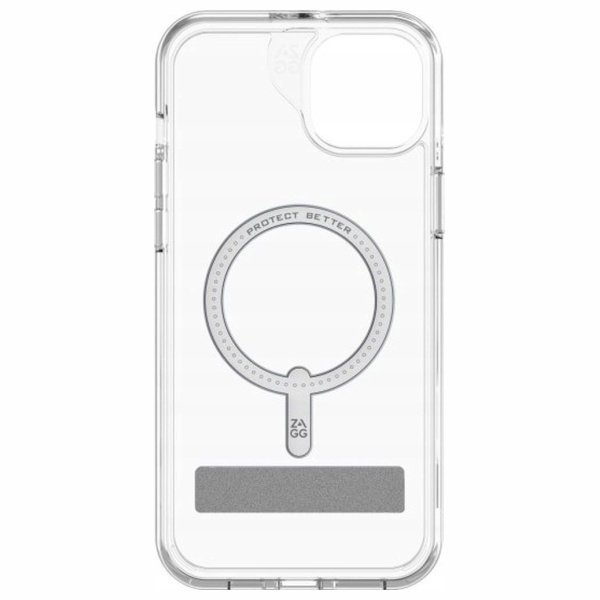 Etui ZAGG Crystal Palace Snap Kickstand  MagSafe do iPhone 15 Plus przezroczysty/clear
