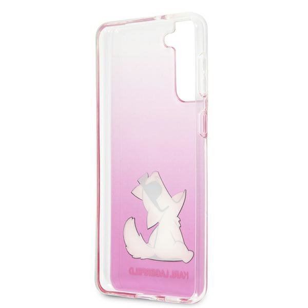 Karl Lagerfeld KLHCS21MCFNRCPI S21+ G996hardcase różowy/pink Choupette Fun