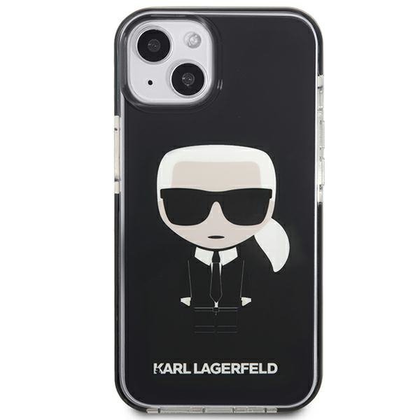 Karl Lagerfeld KLHCP13STPEIKK iPhone 13 mini 5,4&quot;  hardcase czarny/black Iconik Karl