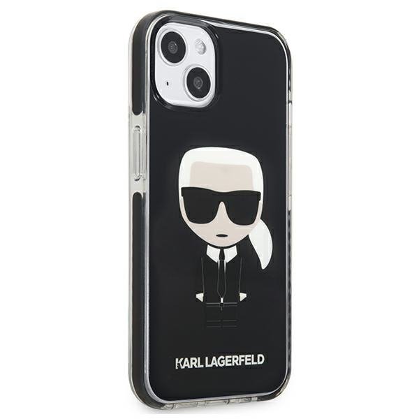 Karl Lagerfeld KLHCP13STPEIKK iPhone 13 mini 5,4&quot;  hardcase czarny/black Iconik Karl