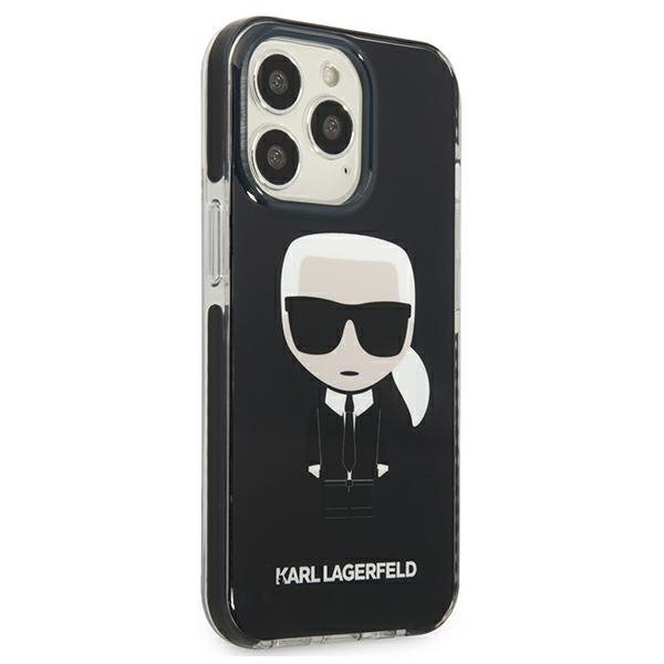Karl Lagerfeld KLHCP13LTPEIKK iPhone 13Pro / 13 6,1&quot; hardcase czarny/black Iconik Karl