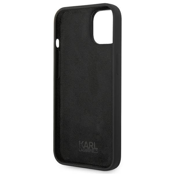 Karl Lagerfeld KLHCP14MSLKHBK iPhone 14 Plus / 15 Plus 6,7&quot; hardcase czarny/black Silicone Karl`s Head