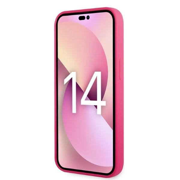 Karl Lagerfeld KLHCP14MSRSGRCF iPhone 14 Plus / 15 Plus 6,7&quot; hardcase różowy/pink Silicone RSG
