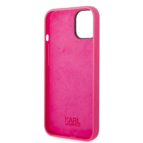 Karl Lagerfeld KLHCP14MSRSGRCF iPhone 14 Plus / 15 Plus 6,7&quot; hardcase różowy/pink Silicone RSG