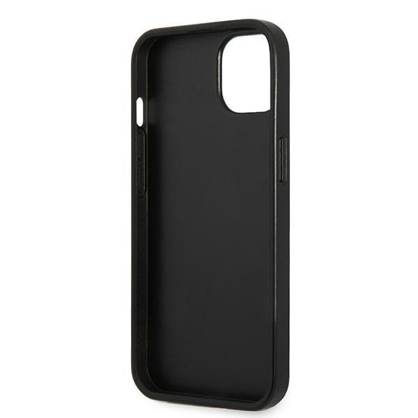 Karl Lagerfeld KLHCP13SMNMP1K iPhone 13mini 5,4&quot; hardcase czarny/black Monogram Plaque