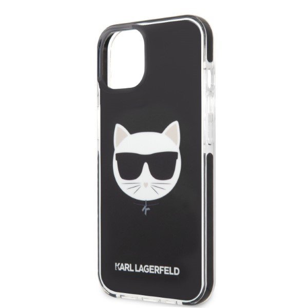 Karl Lagerfeld KLHCP13STPECK iPhone 13 mini 5,4&quot; hardcase czarny/black Choupette Head