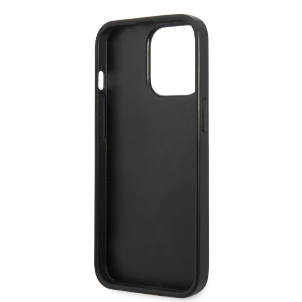 Karl Lagerfeld KLHCP13XSFMP2K iPhone 13 Pro Max 6,7&quot; hardcase czarny/black Saffiano Plaque