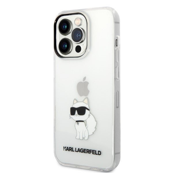 Karl Lagerfeld KLHCP14XHNCHTCT iPhone 14 Pro Max 6,7&quot; transparent hardcase Ikonik Choupette