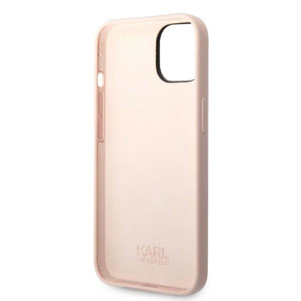 Karl Lagerfeld KLHCP14SSNCHBCP iPhone 14 / 15 / 13 6,1&quot; hardcase różowy/pink Silicone Choupette