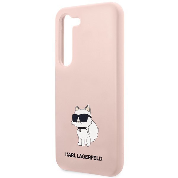 Karl Lagerfeld KLHCS23SSNCHBCP S23 S911 hardcase różowy/pink Silicone Choupette