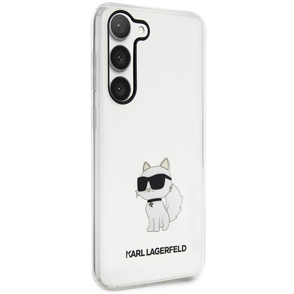 Karl Lagerfeld KLHCS23SHNCHTCT S23 S911transparent hardcase Ikonik Choupette
