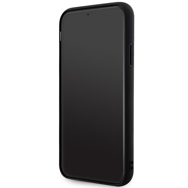 Karl Lagerfeld KLHCN61RUPKLPK iPhone 11 / Xr 6.1&quot; hardcase czarny/black 3D Monogram