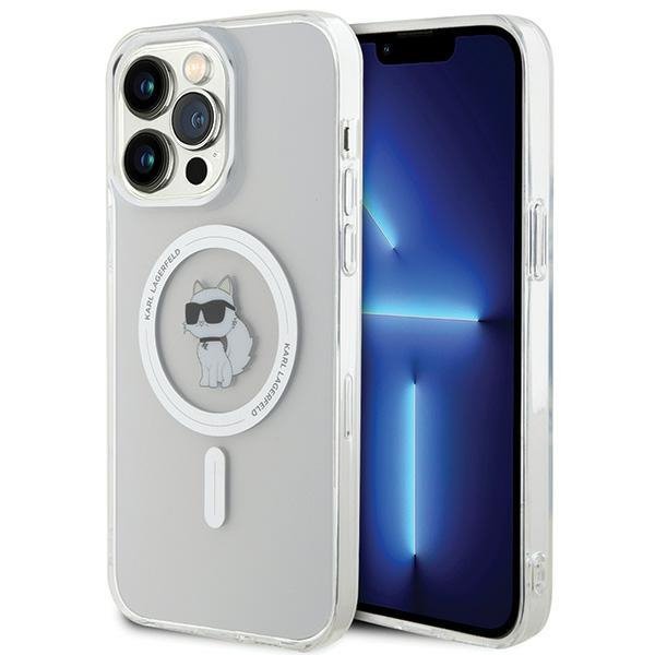 Karl Lagerfeld KLHMP15XHFCCNOT iPhone 15 Pro Max 6.7&quot; transparent hardcase IML Choupette MagSafe
