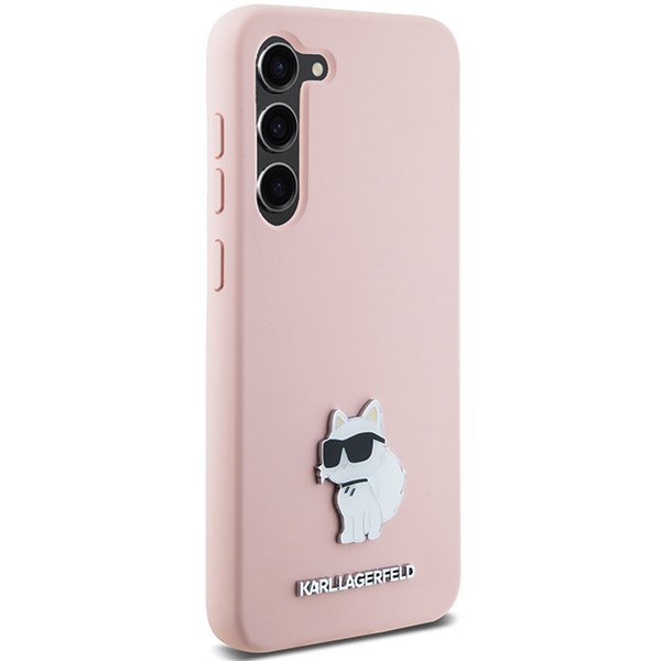 Karl Lagerfeld KLHCS23SSMHCNPP S23 S911 różowy/pink Silicone Choupette Metal Pin