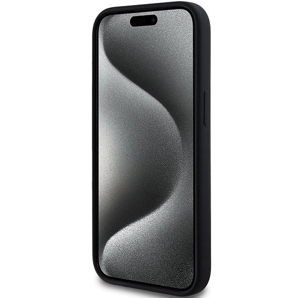 Karl Lagerfeld KLHMP15MSCHPPLK iPhone 15 Plus / 14 Plus 6.7&quot; czarny/black hardcase Silicone Choupette Head MagSafe