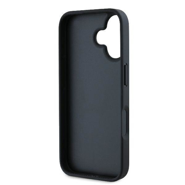 Karl Lagerfeld KLHCP16SPGKLKIPK iPhone16 6.1&quot; czarny/black hardcase Monogram Karl Head Pin