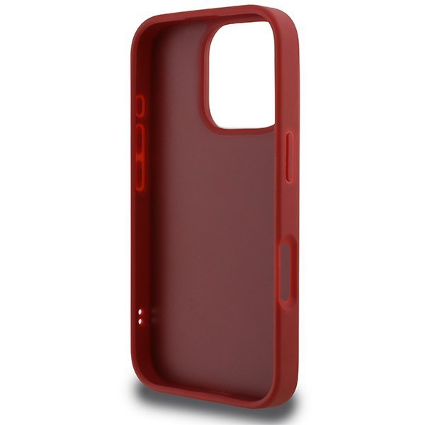 Karl Lagerfeld KLHCP16LPQDSMGR iPhone16 Pro 6.3&quot; czerwony/red hardcase Quilted Signature