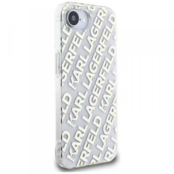 Etui Karl Lagerfeld IML Repeat Logo do   iPhone 16e złoty