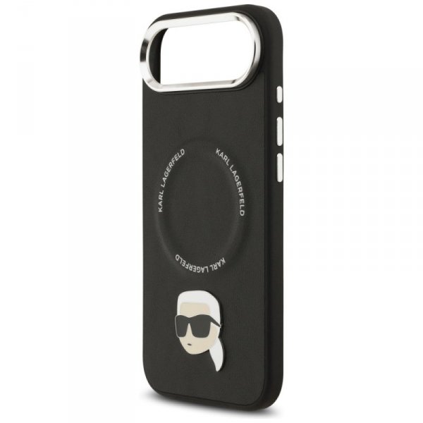 Etui Karl Lagerfeld Karl Pin MagSafe do  iPhone Air czarny