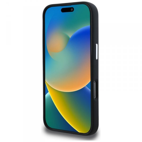 Etui Karl Lagerfeld Silicone             Karl&Choupette Sketch MagSafe do iPhone 16 Pro czarny